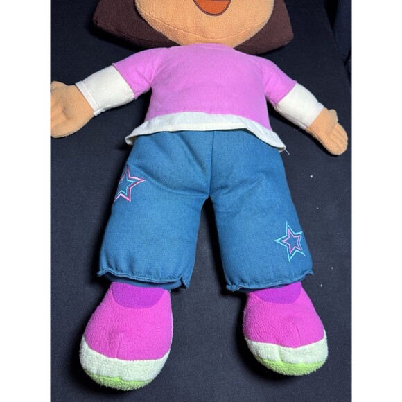 Jumbo Dora The Explorer Plush Doll 26” 2008 Nick Jr Star Shirt Jeans GUC - Picture 4 of 8